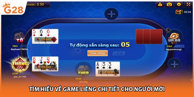 Tìm hiểu về game liêng chi tiết cho người mới